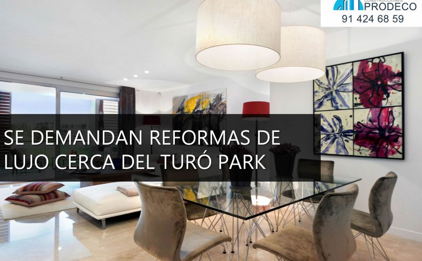 Se Demandan Reformas de Lujo Cerca del Turó Park