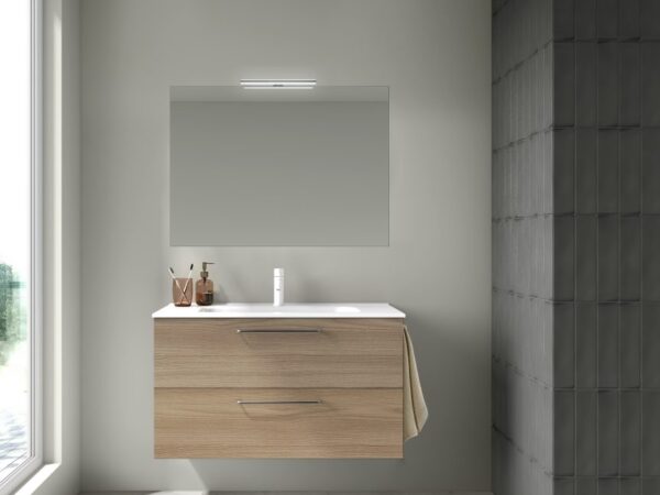 Conjunto mueble de baño de 2 cajones NISY 2 Royo