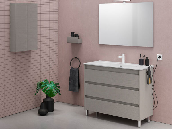 Conjunto mueble de baño 3 cajones SANSA Royo