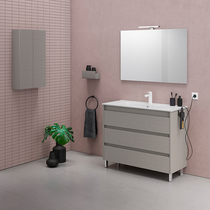 Conjunto mueble de baño 3 cajones SANSA Royo