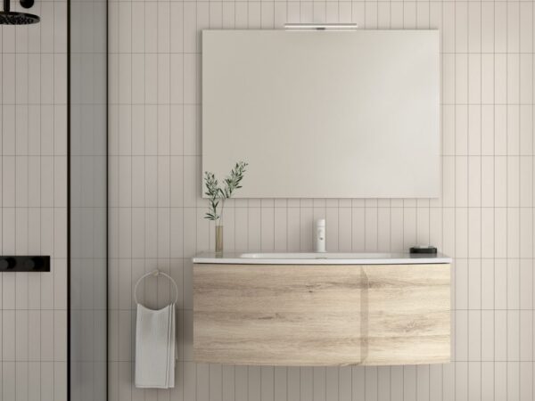 Conjunto mueble de baño con 1 cajón WAVE 1 Royo