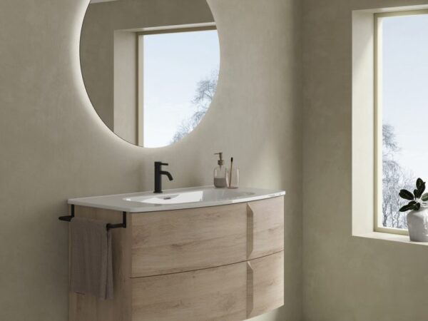 Conjunto mueble de baño con 2 cajones WAVE 1 Royo