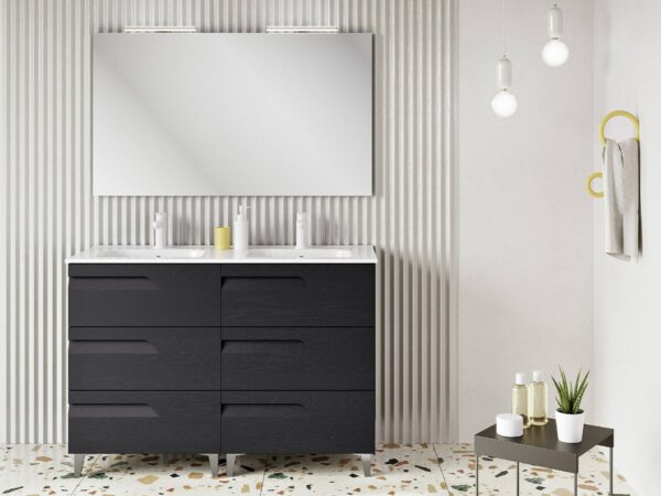 Conjunto mueble de baño VITALE de 6 cajones de Royo