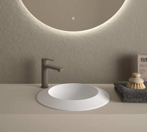 Lavabo encastrado CORUS de Doccia