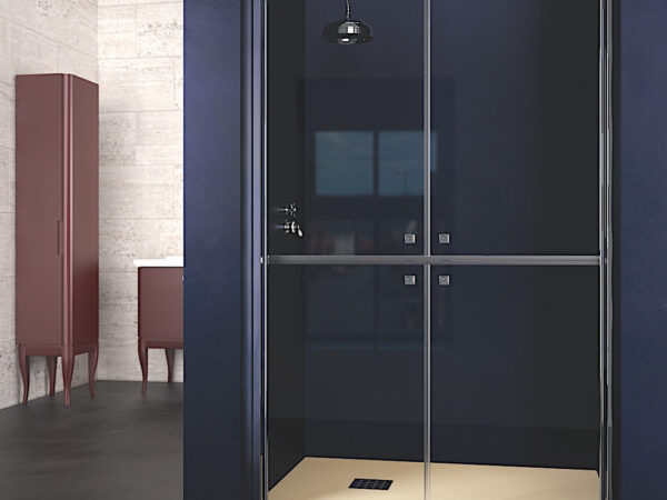 Mampara de ducha movilidad reducida KRABI de Doccia