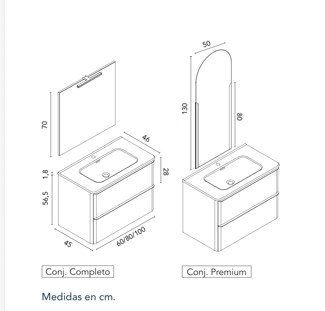 Conjunto mueble de baño DAI de Royo - Imagen 12