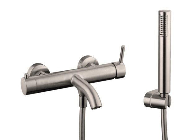 Monomando bañera serie SIRIO níquel de Gme