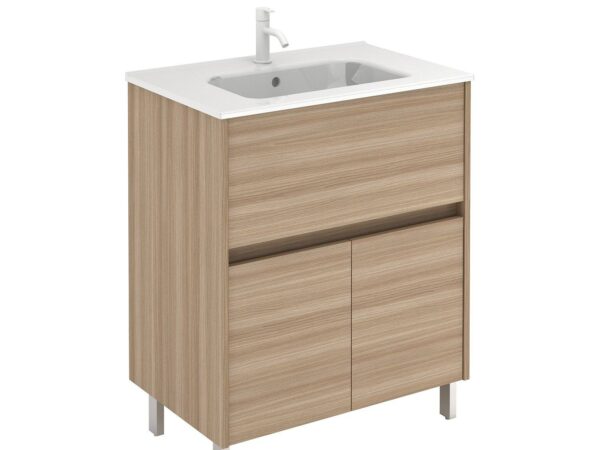 Conjunto mueble de baño BAND 1 de 1 cajón y 2 puertas de Royo