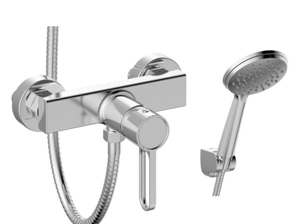 Monomando ducha cromo serie DIOR de Gme