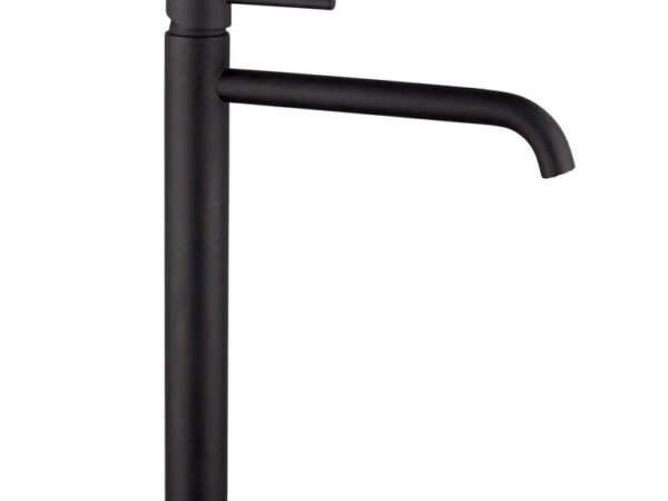 Grifo de lavabo SIRIO caño alto negro de Gme