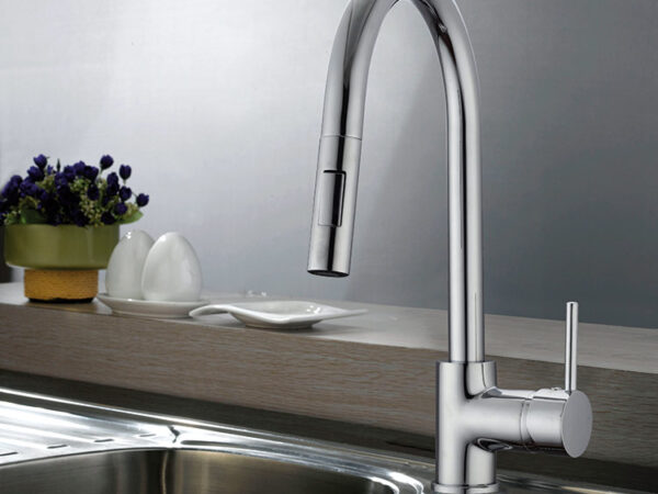 Grifo de cocina extraíble ROUND de Gme