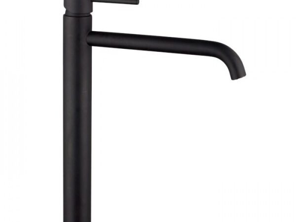 Grifo de lavabo SIRIO caño alto negro de Gme