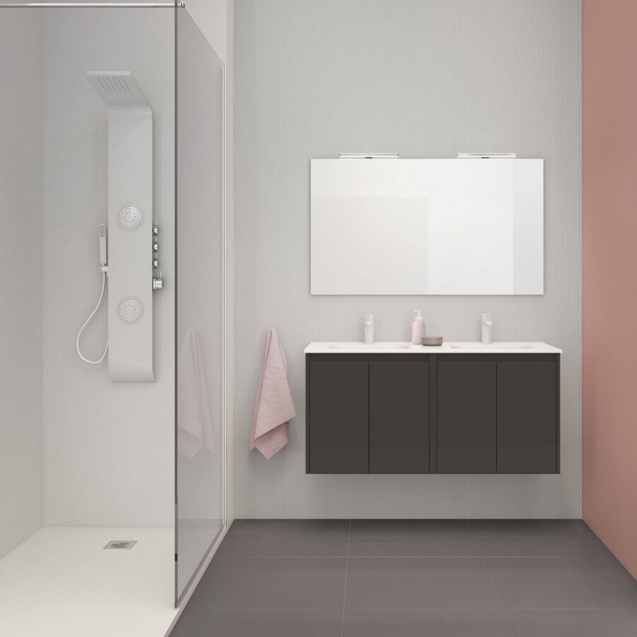 Conjunto mueble de baño 4 puertas SANSA Royo