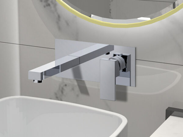 Grifo de lavabo empotrado serie ORION de Gme