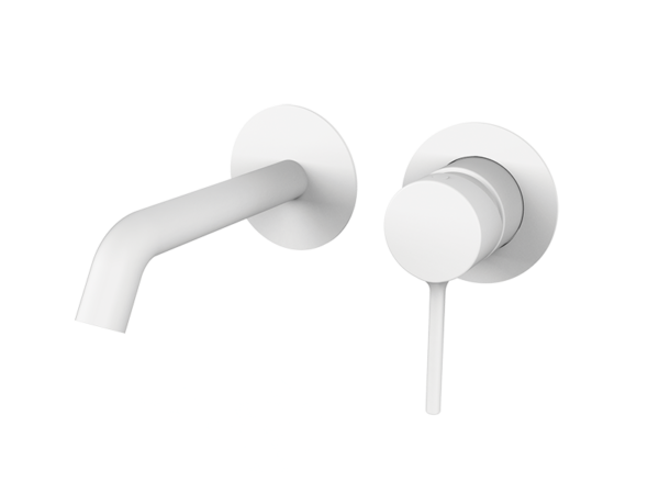 Grifo de lavabo empotrado TIME blanco de GRB mixers