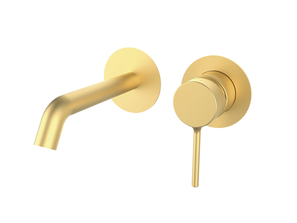 Grifo de lavabo empotrado TIME oro de GRB mixers