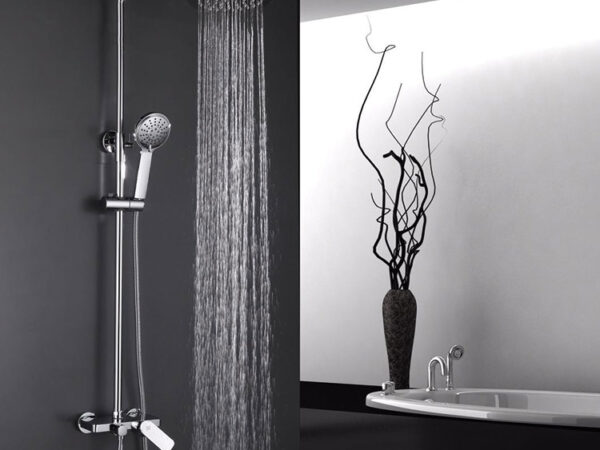 Conjunto ducha CASSIO cromo de Gme