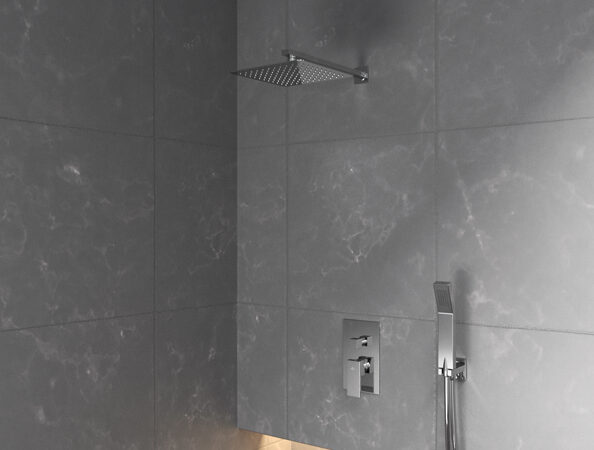 Monomando empotrable ducha ORION cromo de Gme