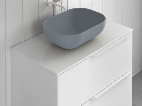 Lavabo sobre encimera acabado Gris Vintage BLOCK de Royo