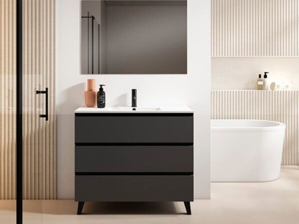 Conjunto mueble 3 cajones a suelo GRANADA de Visobath