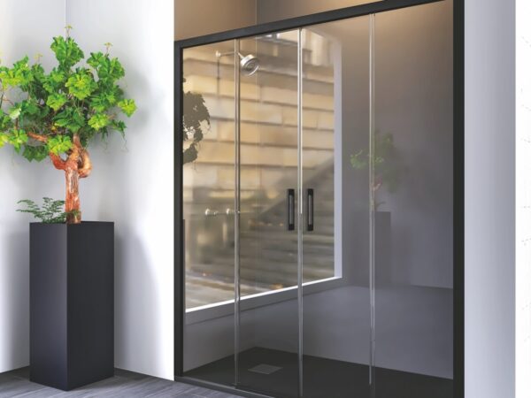 Mampara ducha DANUBIO ST NEGRO de Doccia