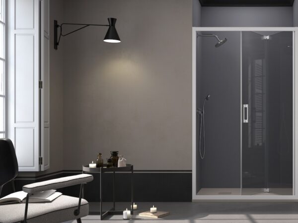 Mampara ducha RIMINI ST BLANCO de Doccia