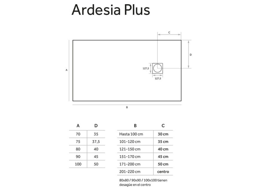 Plato de ducha ARDESIA PLUS de Gme - Imagen 13