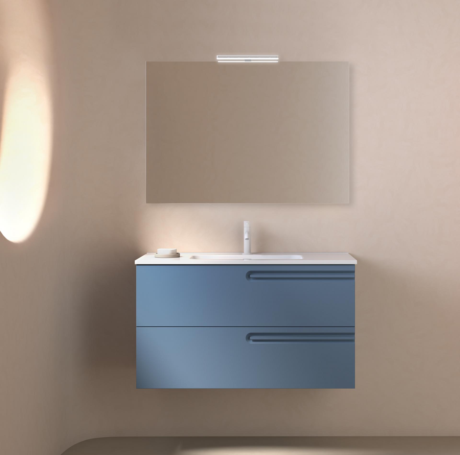 Conjunto Mueble Y Lavabo Integrado ECONIC De Royo muebles