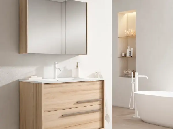 Conjunto mueble AQUA y lavabo Ada de Visobath