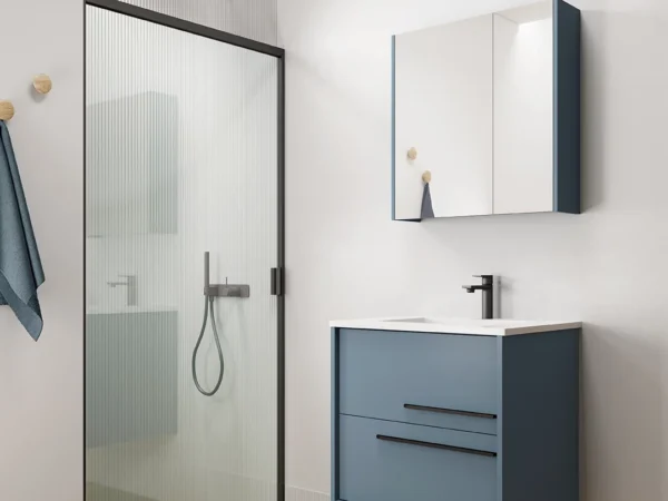 Conjunto mueble AQUA y lavabo Flat de Visobath