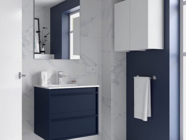 Conjunto mueble de baño de 2 cajones 60 cm ATTILA 3 Salgar