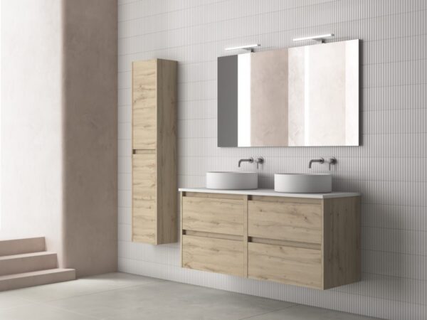 Conjunto mueble baño 120 cm con encimera SANSA de Royo