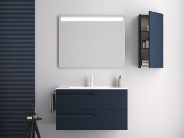 Conjunto mueble de baño fondo reducido 2 cajones VITALE Royo