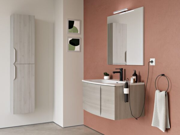 Conjunto mueble de baño con 1 cajón WAVE 2 Royo