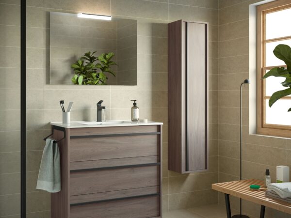 Conjunto mueble de baño de 3 cajones 80 cm ATTILA 1 Salgar