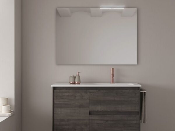 Conjunto mueble de baño ALFA de 1 puerta y 2 cajones de Royo