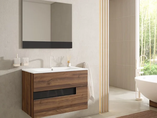 Conjunto mueble 2 cajones VISION de Visobath