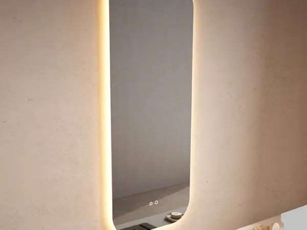 Espejo retroiluminado DARA de Visobath