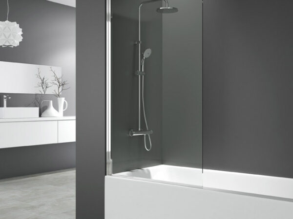 Mampara de bañera abatible OPEN cromo de Gme