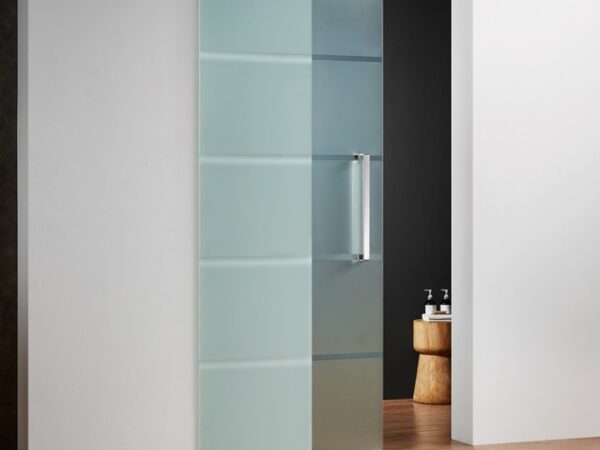 Puerta de paso 75 cm cromo de Gme