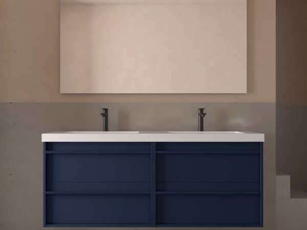 Conjunto mueble de baño 140 cm 4 cajones ATTILA 5 Salgar