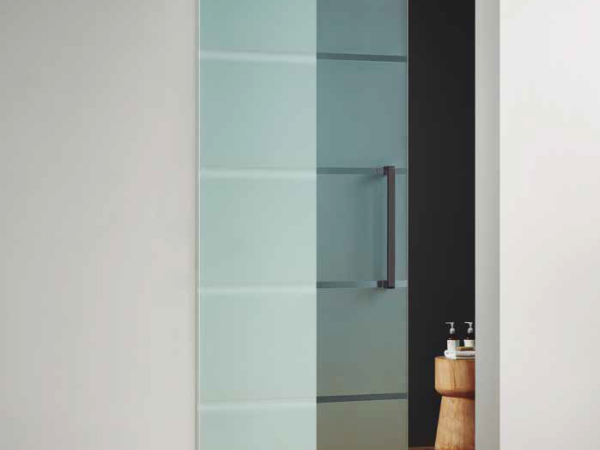 Puerta de paso 75 cm negro de Gme