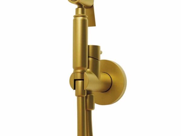 Monomando empotrado bidé oro cepillado de Gme