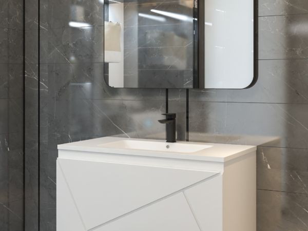 Conjunto mueble de baño 80 cm PARIS Disbain