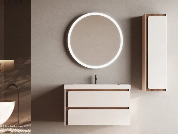Conjunto mueble INDICO y lavabo Nantes de Visobath