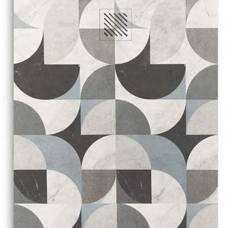 Plato ducha Roads Geometric de Nuovvo