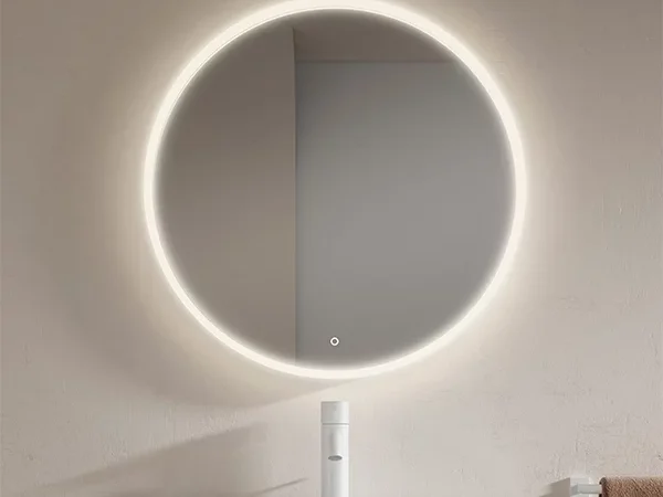 Espejo retroiluminado circular VARIO de Visobath