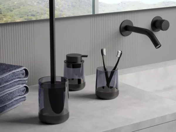 Set accesorios baño serie NICOLE azul de Gedy