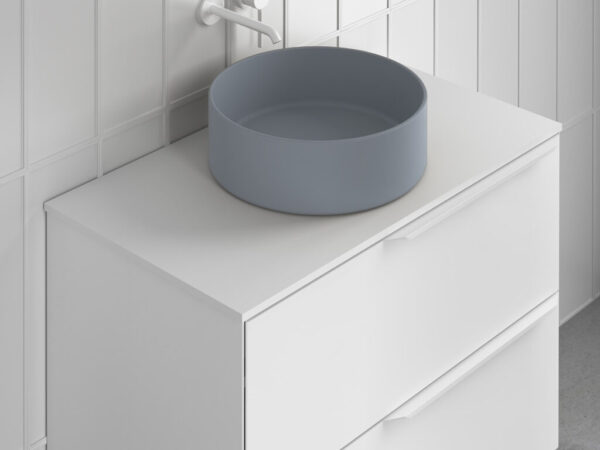 Lavabo sobre encimera SUN acabado gris Vintage de Royo