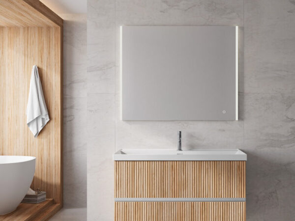 Conjunto mueble de baño VORA 2 cajones y lavabo CAIRO de Royo